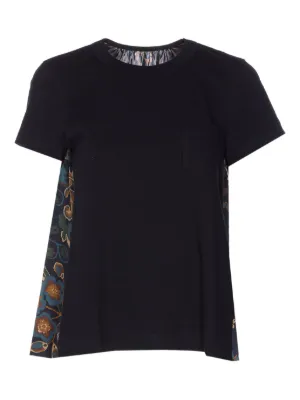 Sacai レイヤード Tシャツ | ブルー | FARFETCH JP