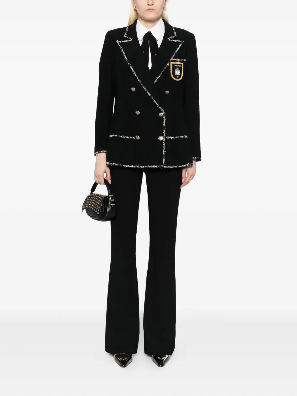 CHANEL Pre-Owned 2005 double breasted jacket | Image 2