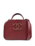 CHANEL Pre-Owned 2016 curve vanity handbag - Red