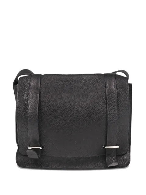 Hermès Pre-Owned 2014 Taurillon Clemence Steve Caporal 27 Shoulder Bag