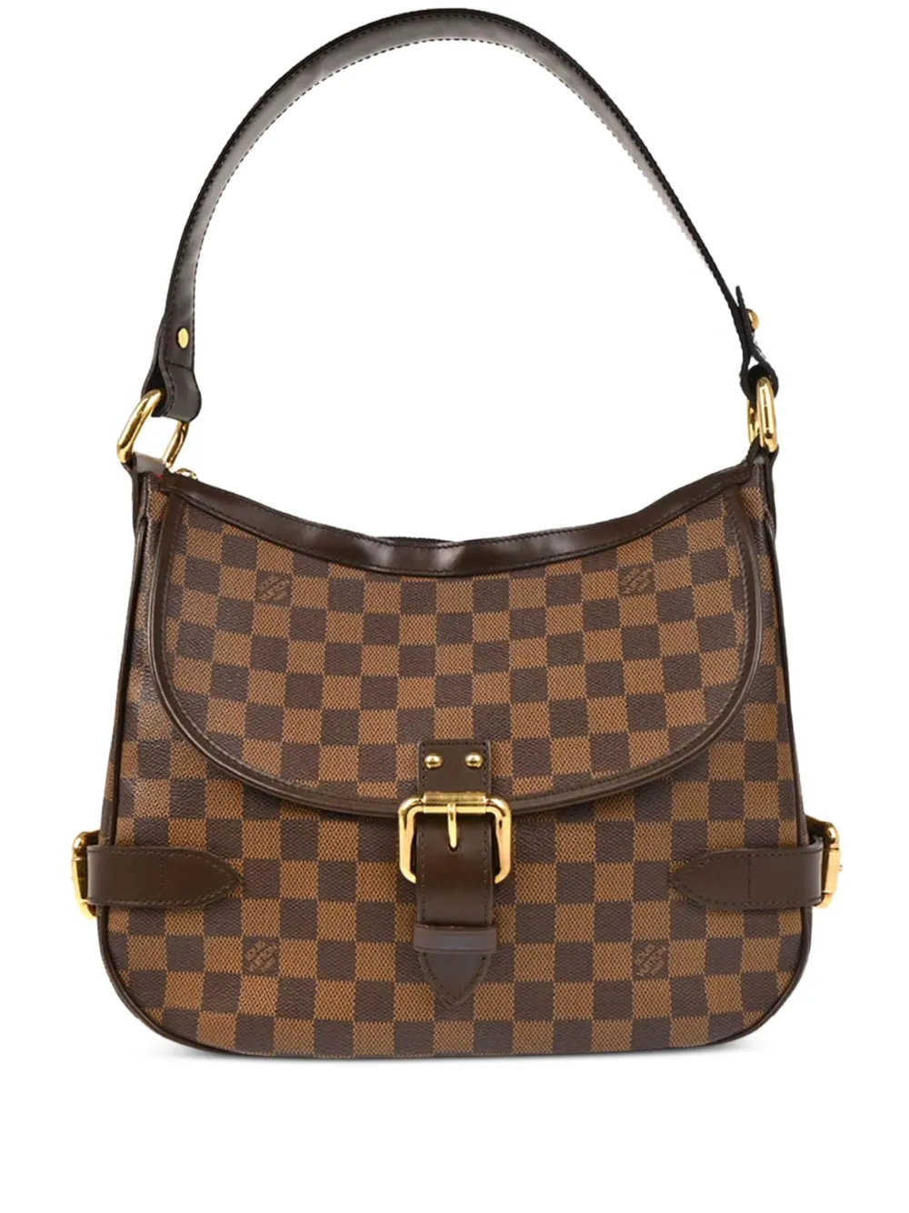 Louis Vuitton Pre-Owned 2007 ハイベリー ダミエ ショルダーバッグ - ブラウン Louis Vuitton Pre-Owned 2007 ハイベリー ダミエ ショルダーバッグ - ブラウン