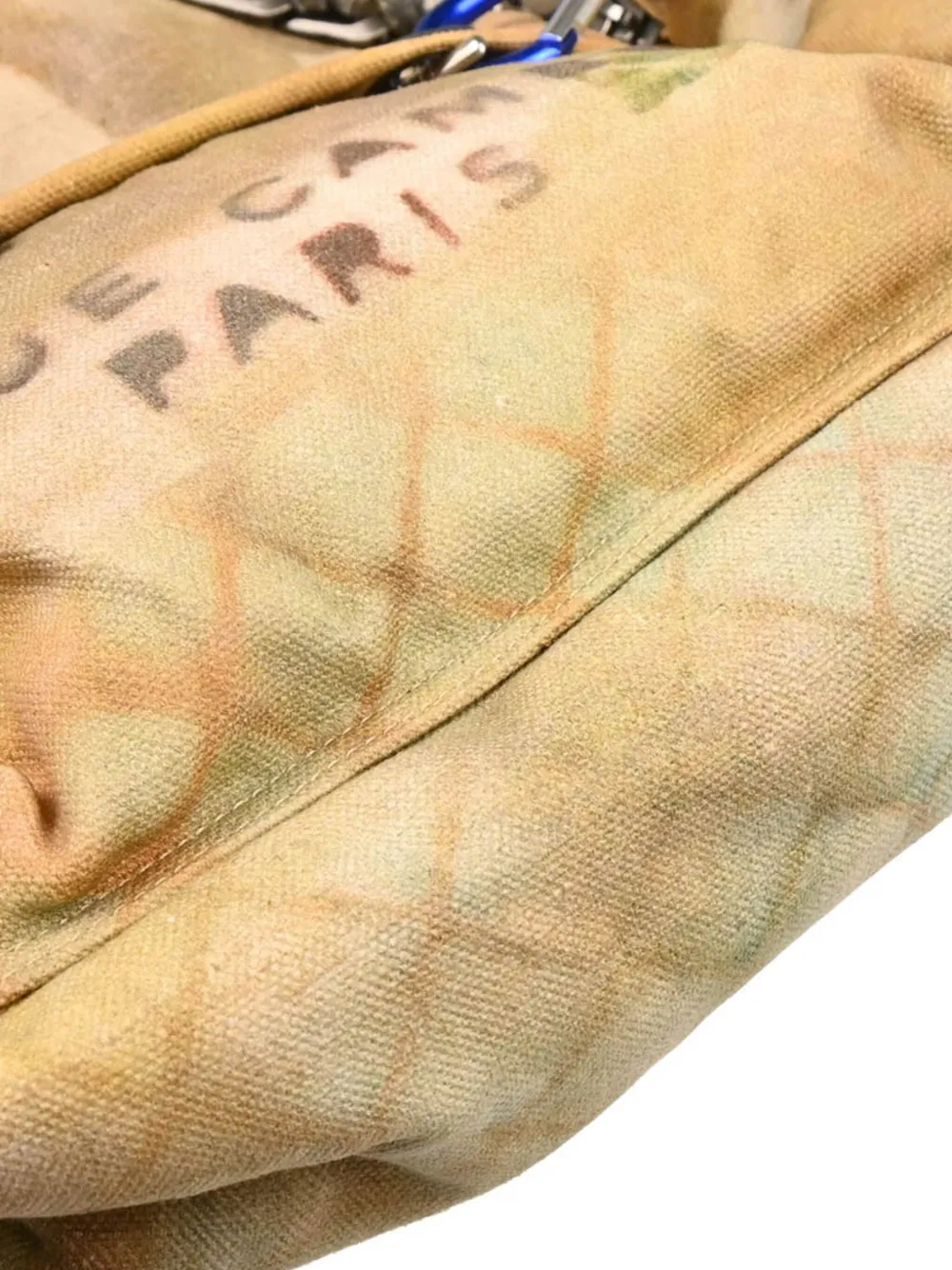 Pre-owned Chanel 2014 Graffiti Act 2 Backpack In Neutral