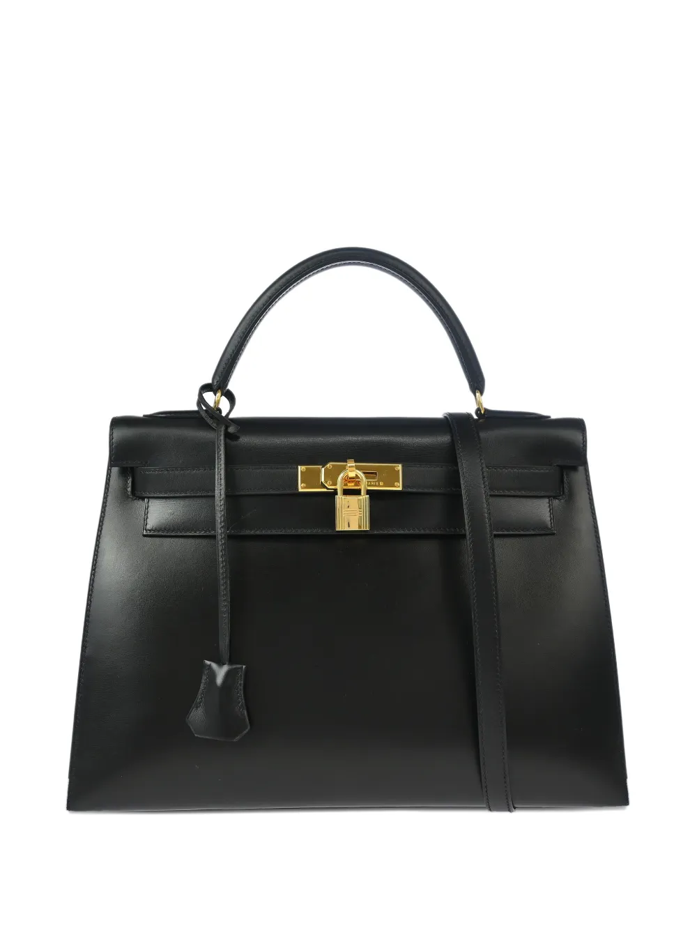 Hermès Pre-Owned 1996 Kelly 32 Sellier two-way handbag | Black | Image 1