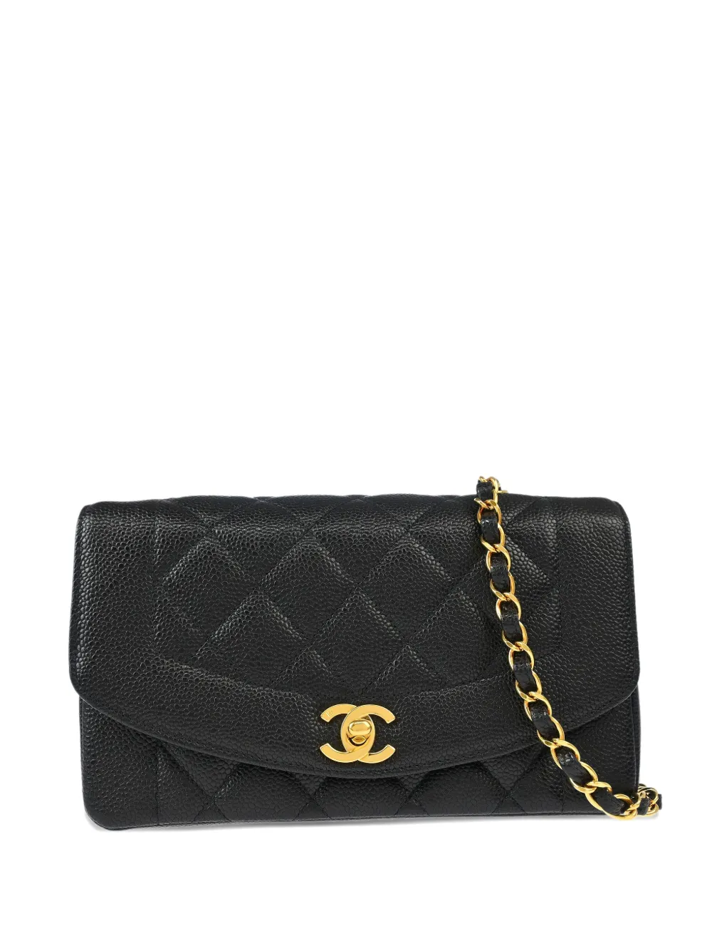 CHANEL Pre-Owned 1992 small Diana handbag | Black | Image 1
