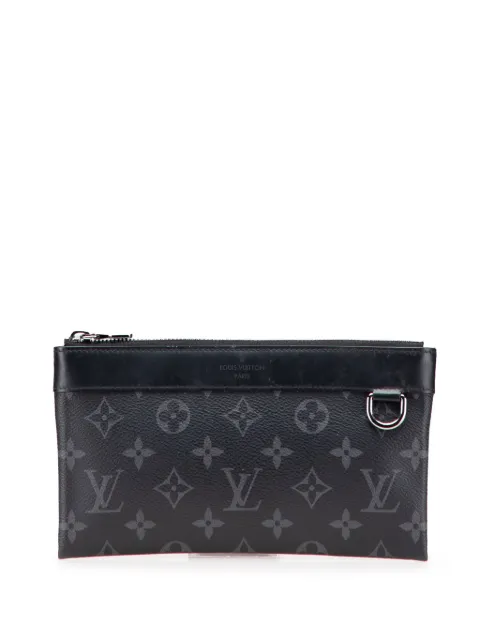 Louis Vuitton Pre-Owned 2019 Monogram Eclipse Discovery Pochette PM pouch