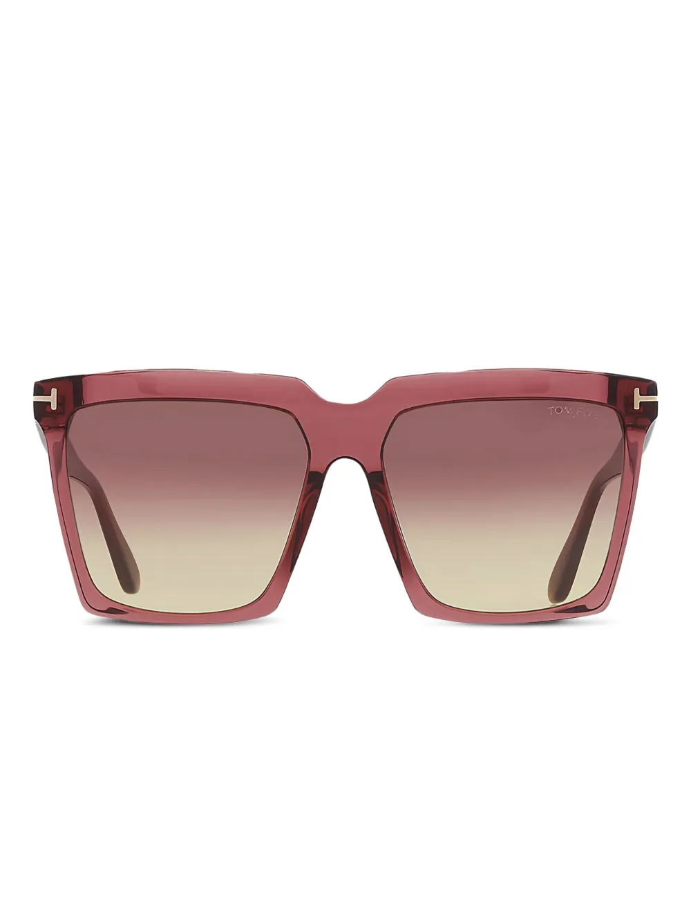 TOM FORD Eyewear Bril met vierkant montuur Roze