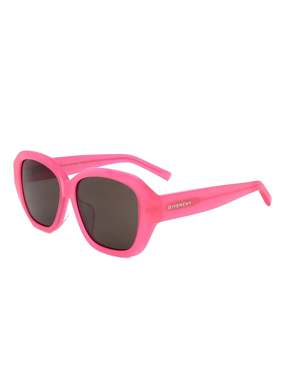 Givenchy Eyewear square full-rim sunglasses - Roze