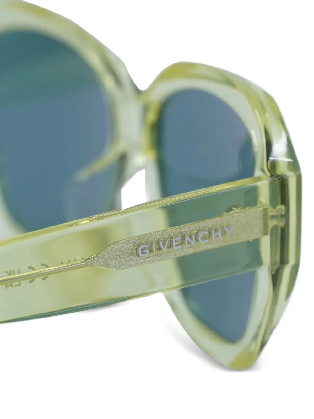 Givenchy Zonnebril met vierkant montuur Groen