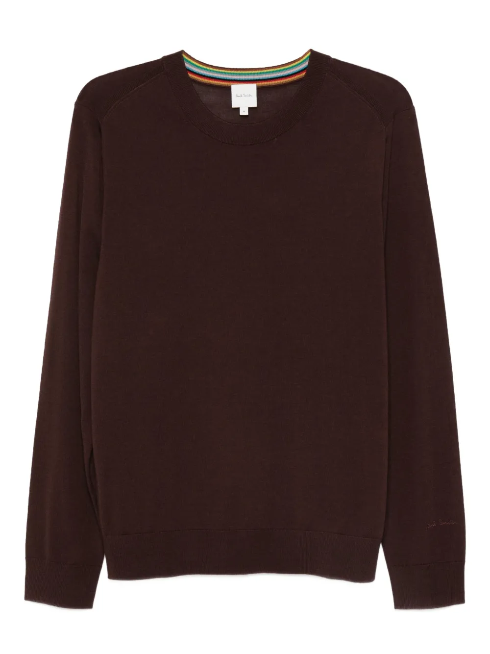 Paul Smith round-neck wool sweater Rood