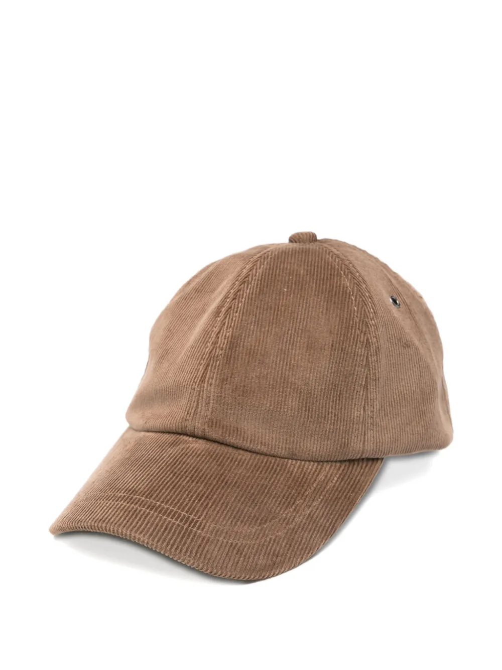Paul Smith Ribfluwelen pet Bruin