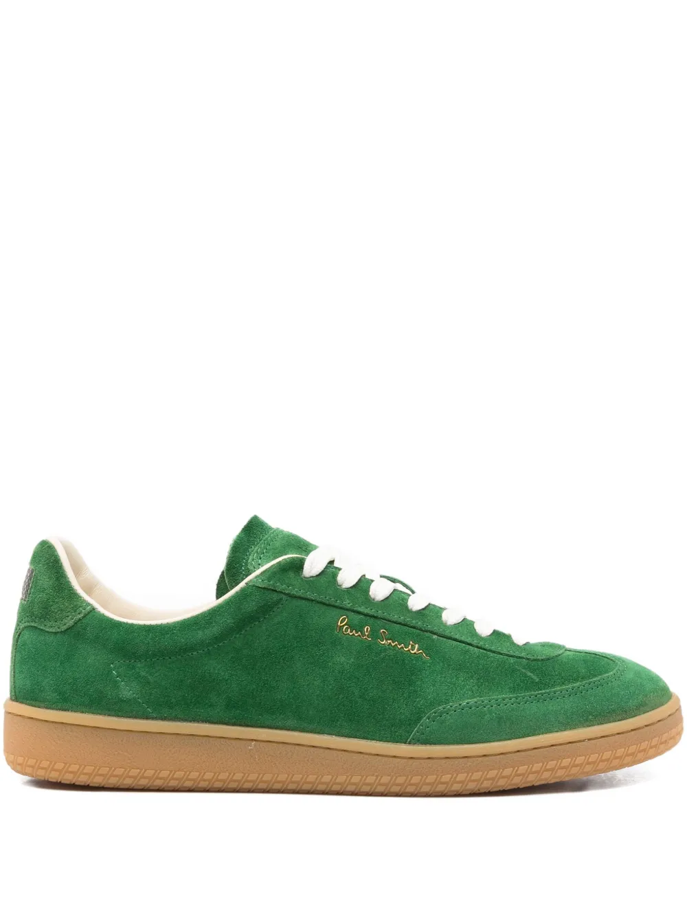suede lace-up sneakers