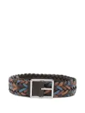 Paul Smith braided leather belt - Brown