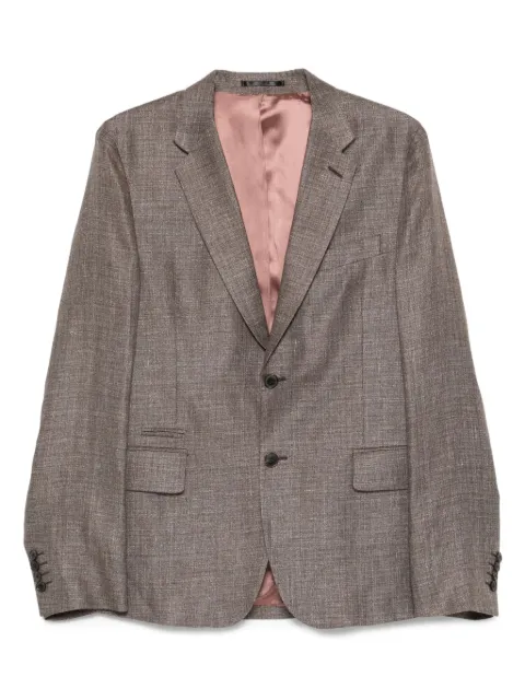 Paul Smith textured single-breasted blazer