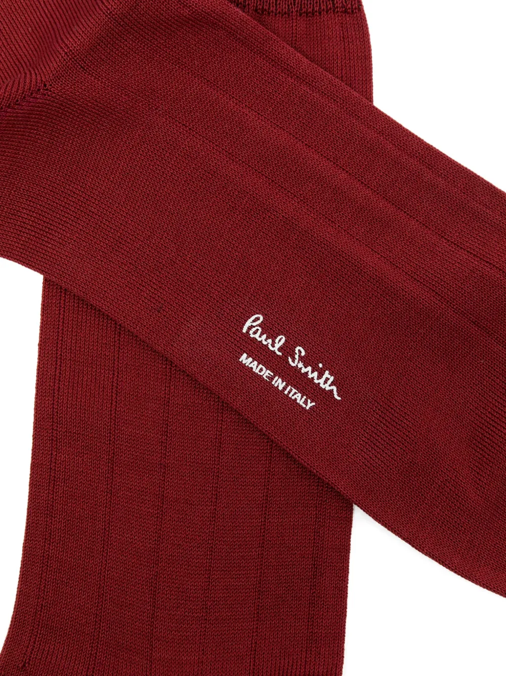 Paul Smith logo-print ribbed socks | Image 2