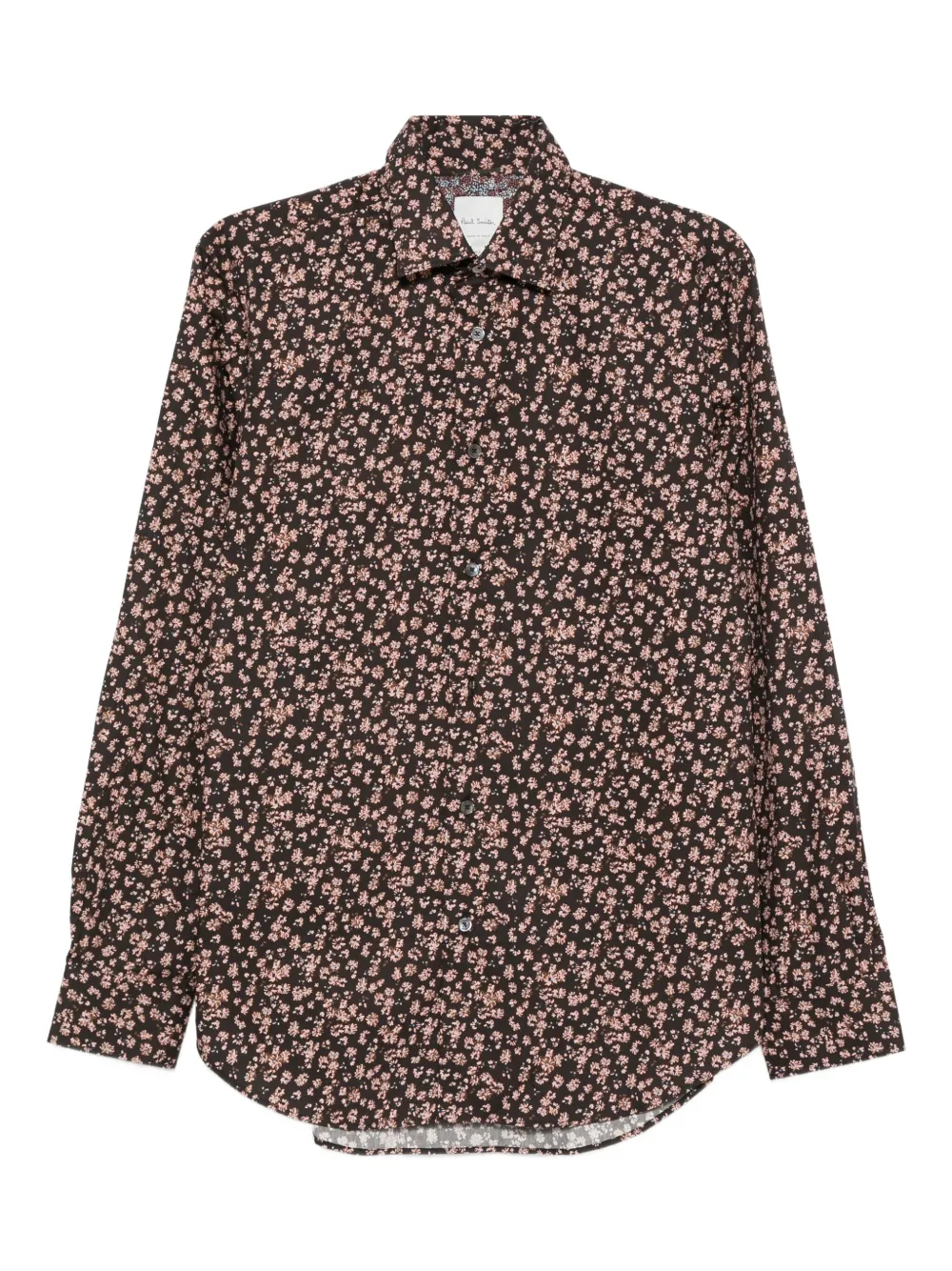 floral-print shirt