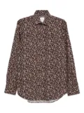 Paul Smith floral-print shirt - Black