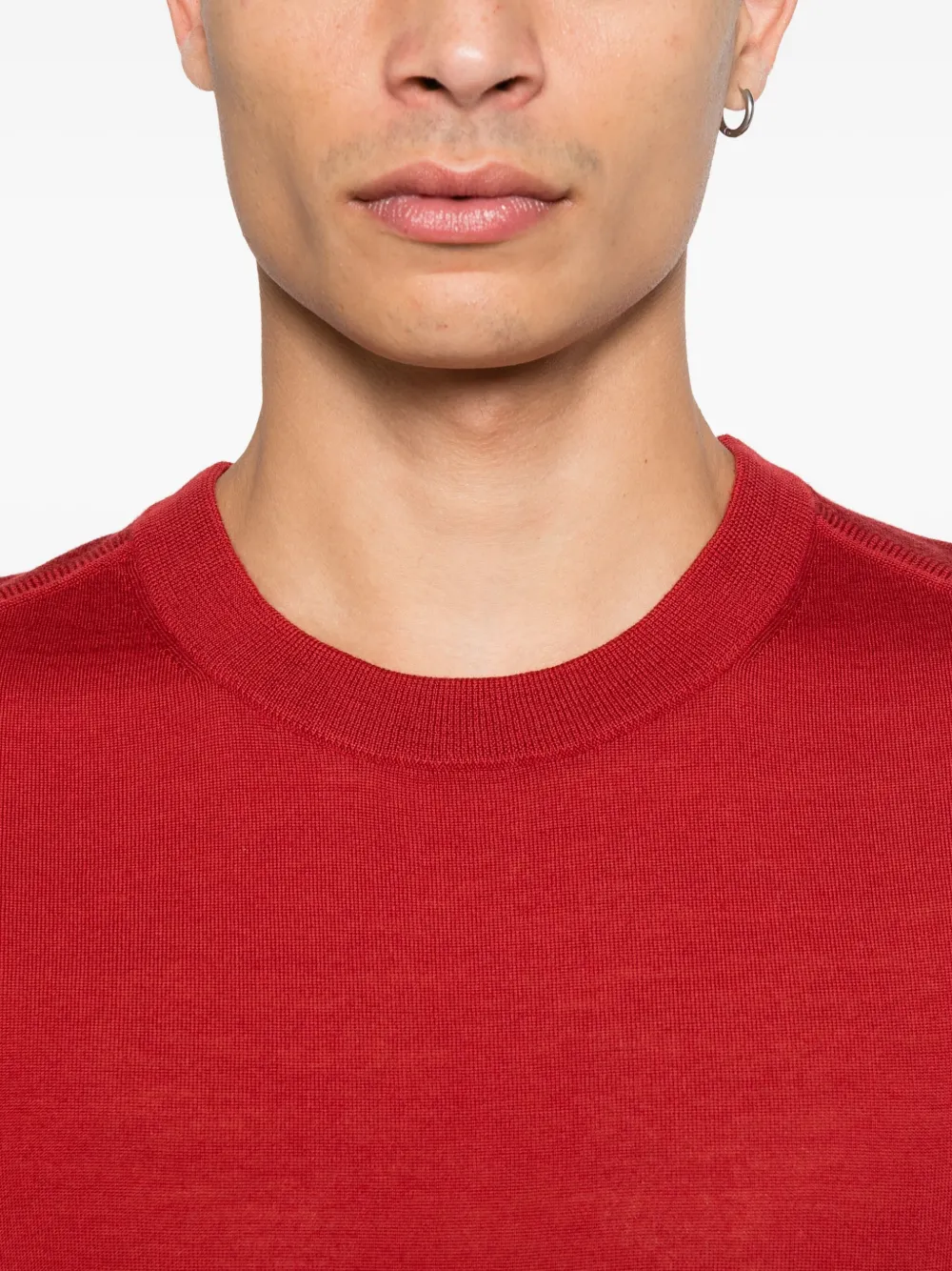 Paul Smith Sweater met ronde hals Rood