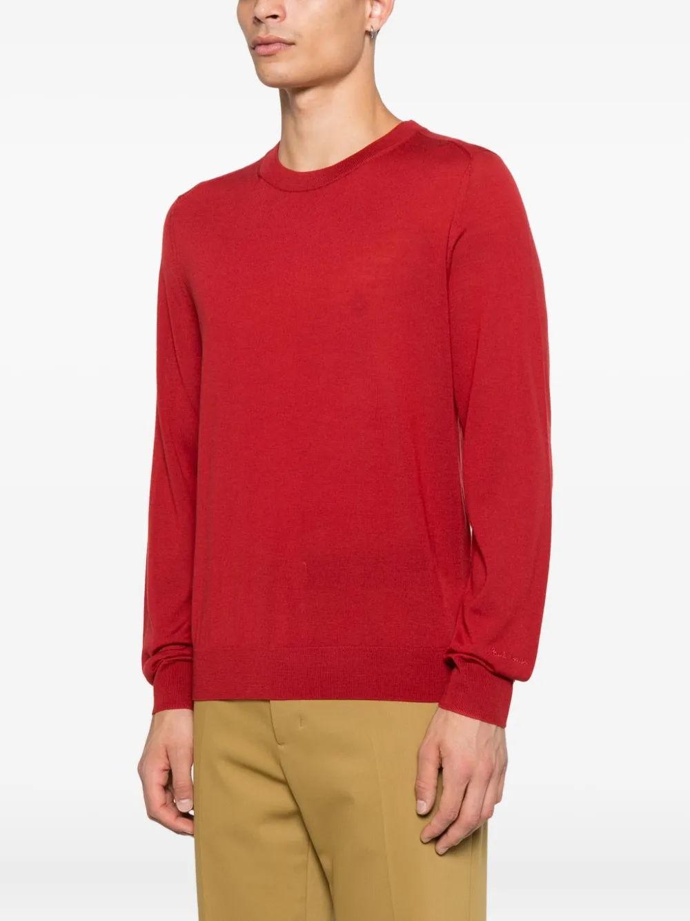 Paul Smith Sweater met ronde hals Rood