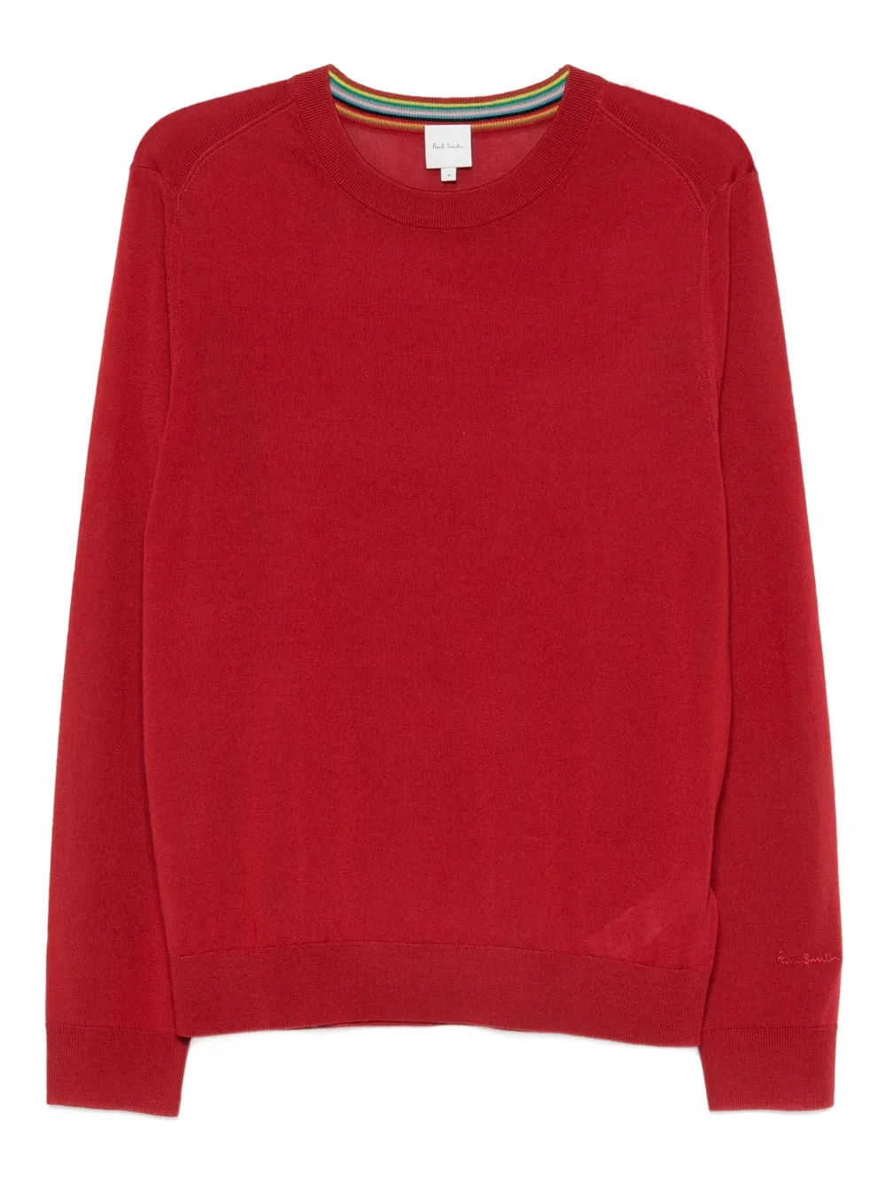 Paul Smith long-sleeve crew-neck sweater | Red | Image 1