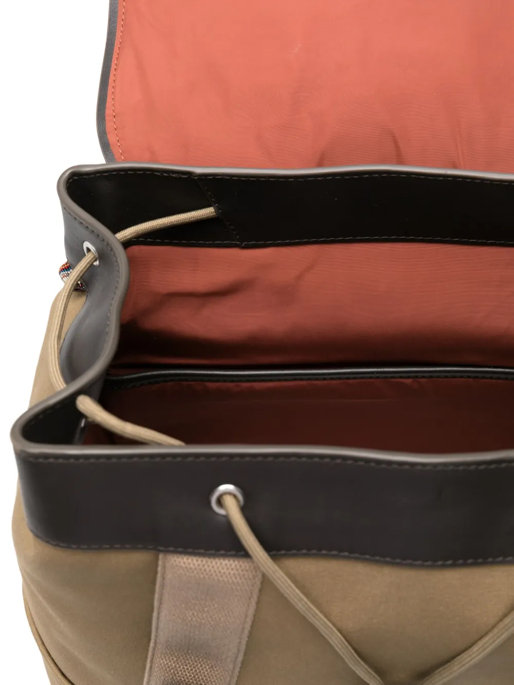 Paul Smith flap-pocket backpack Beige
