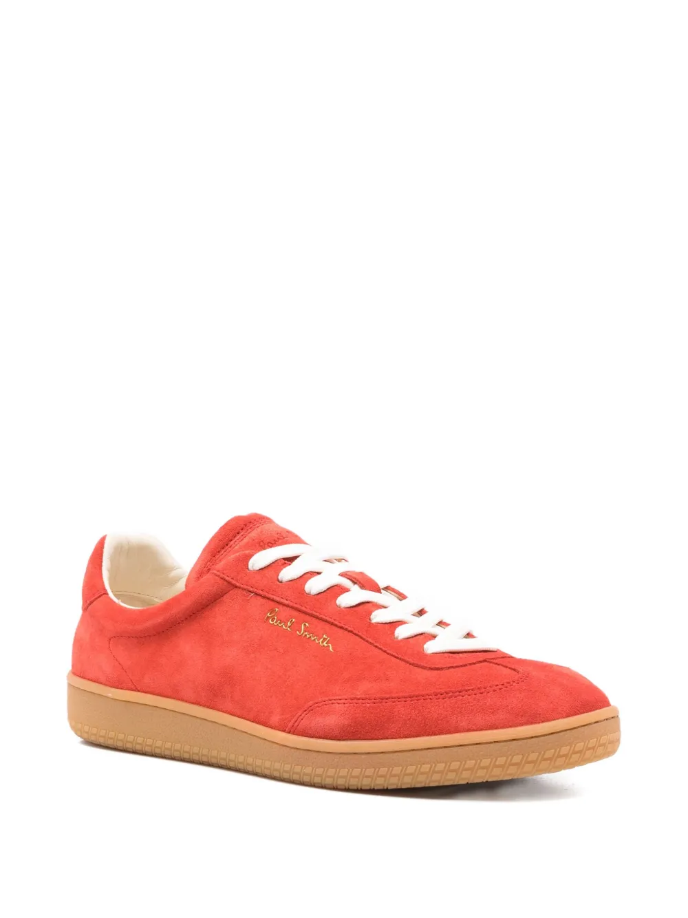 Paul Smith suede sneakers Red