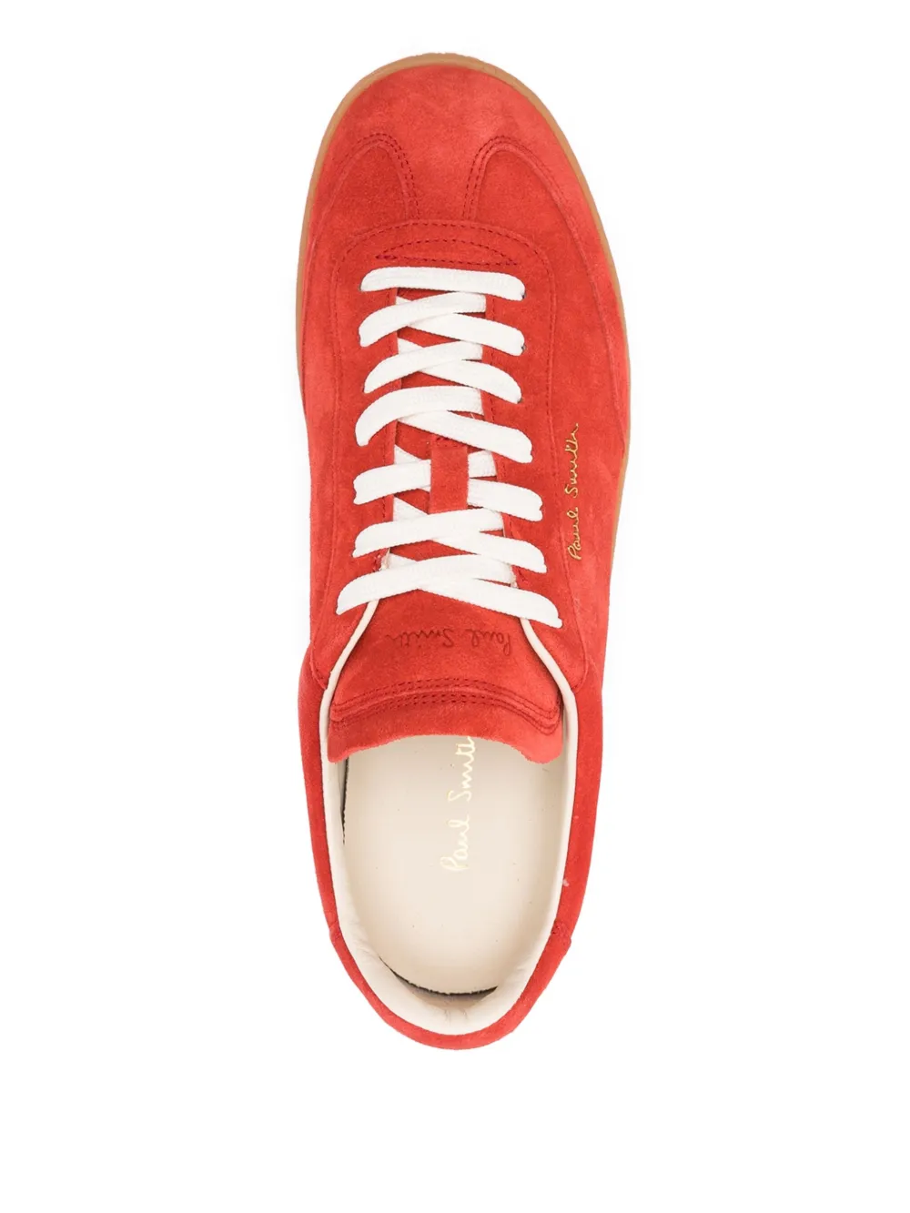 Paul Smith suede sneakers Red