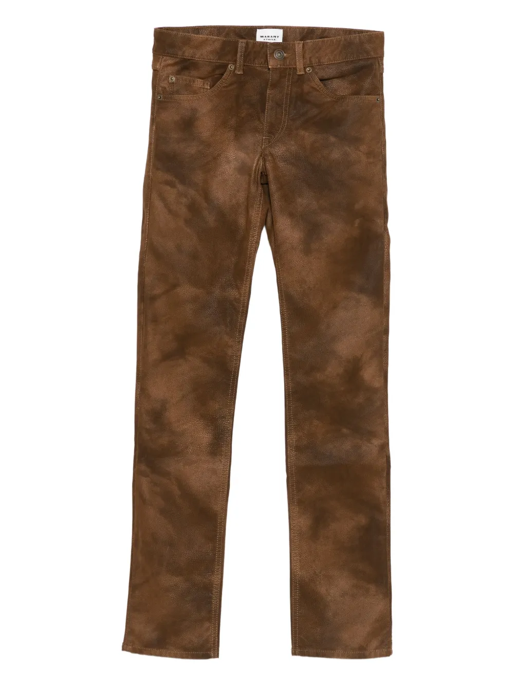 Isabel Marant Étoile Marant Etoile Women Kelsie Trousers In Brown