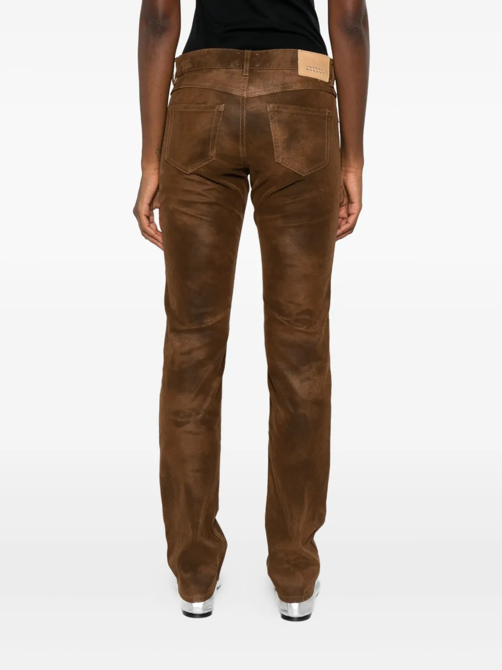 Isabel Marant Étoile Marant Etoile Women Kelsie Trousers In Brown