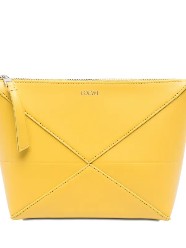 LOEWE パズル クラッチバッグ | イエロー | FARFETCH JP