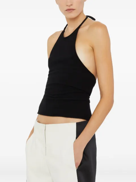 Christopher Esber halter-neck cashmere top