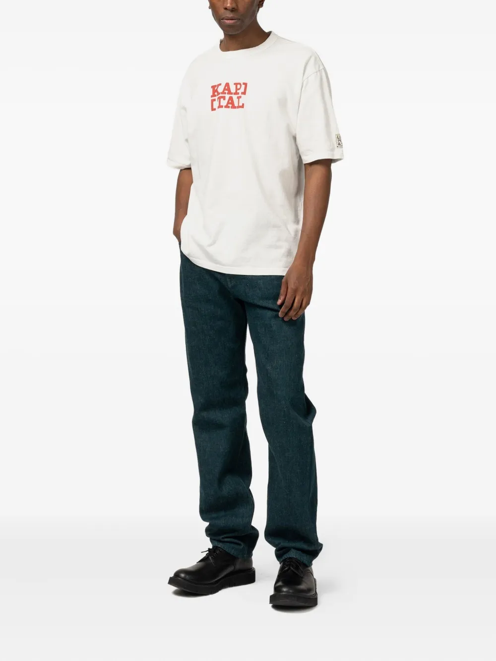 KAPITAL Rookie T-shirt - Wit