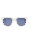 Jacquemus Carino square-frame sunglasses - White
