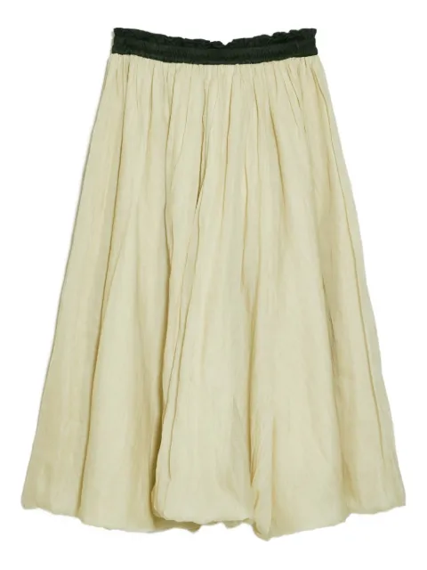 Renli Su elastic-waistband gathered skirt