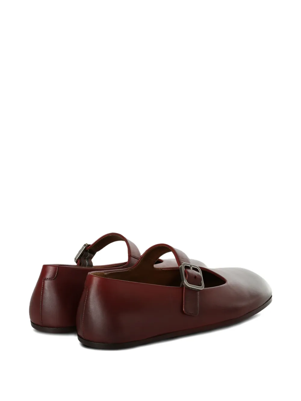 Marsèll buckle-strap leather loafers Red