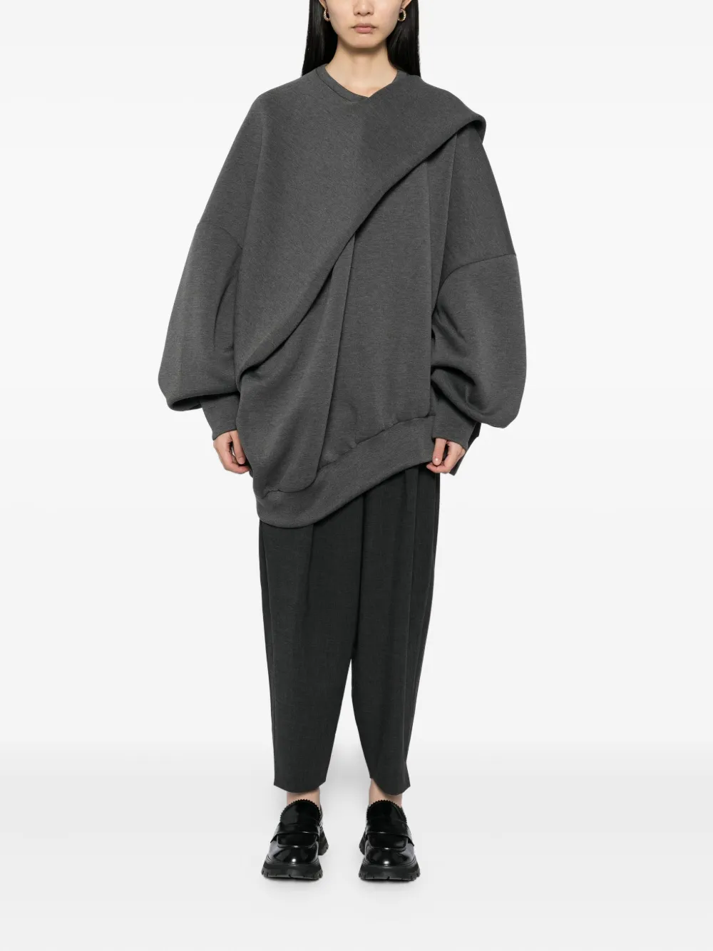 GDeL by gaze de lin Scarf-Match sweatshirt | Sweaters | Image 2