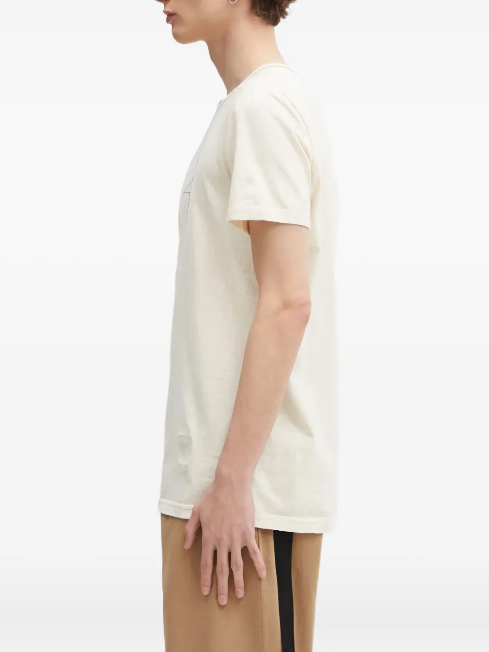 Rick Owens Drkshdw Star-print T-shirt In White