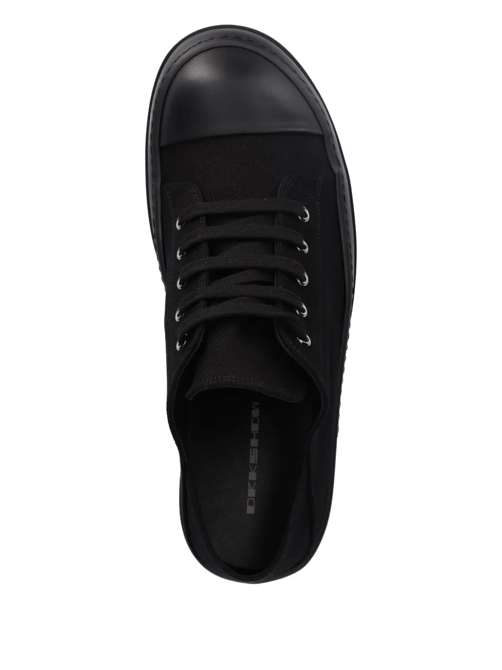 Rick Owens DRKSHDW lace-up low-top sneakers Black