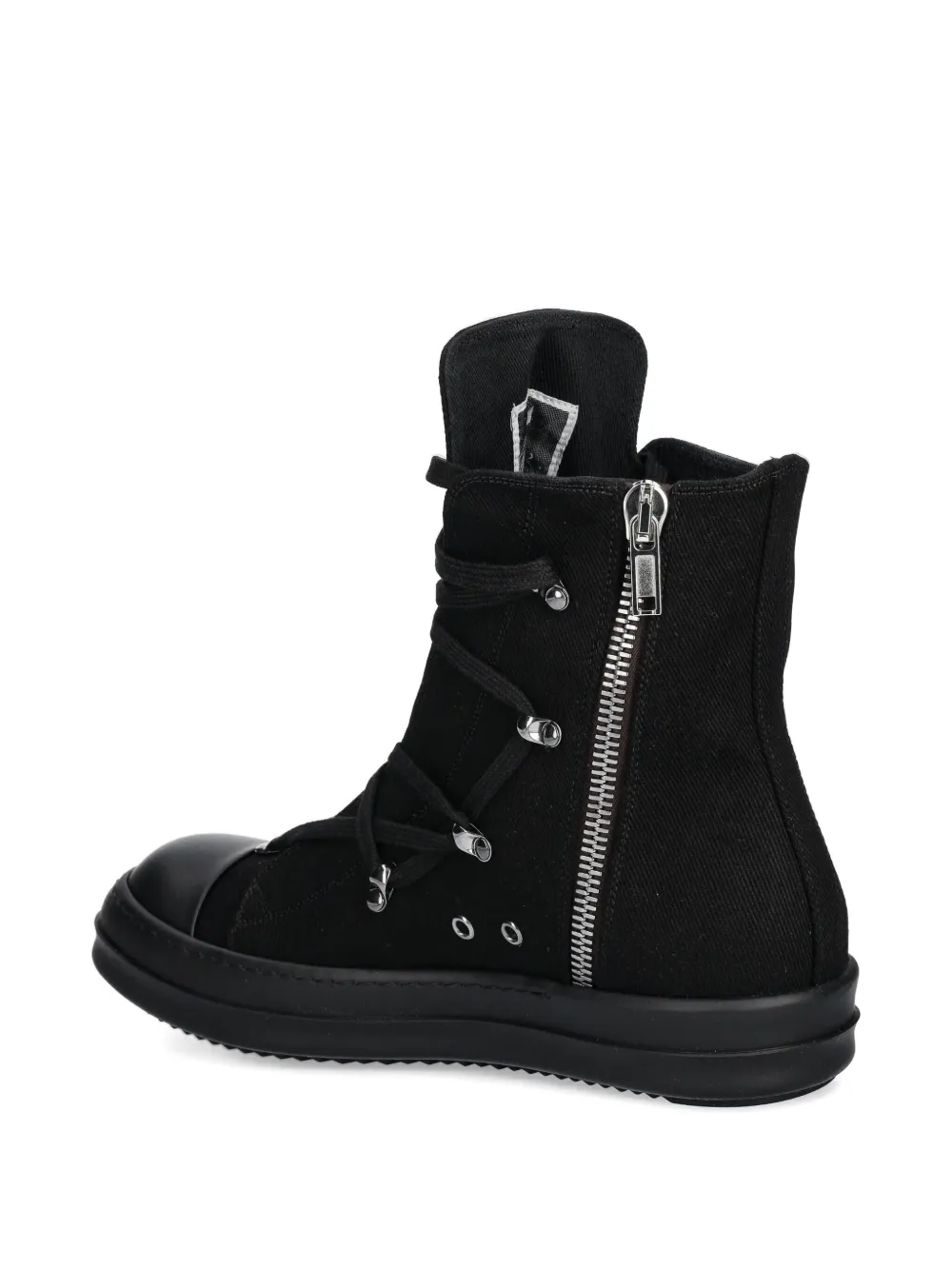 Rick Owens DRKSHDW Hexa lace-up high-top sneakers Black