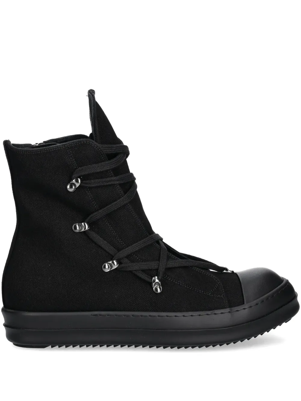 Rick Owens DRKSHDW Hexa lace-up high-top sneakers Black