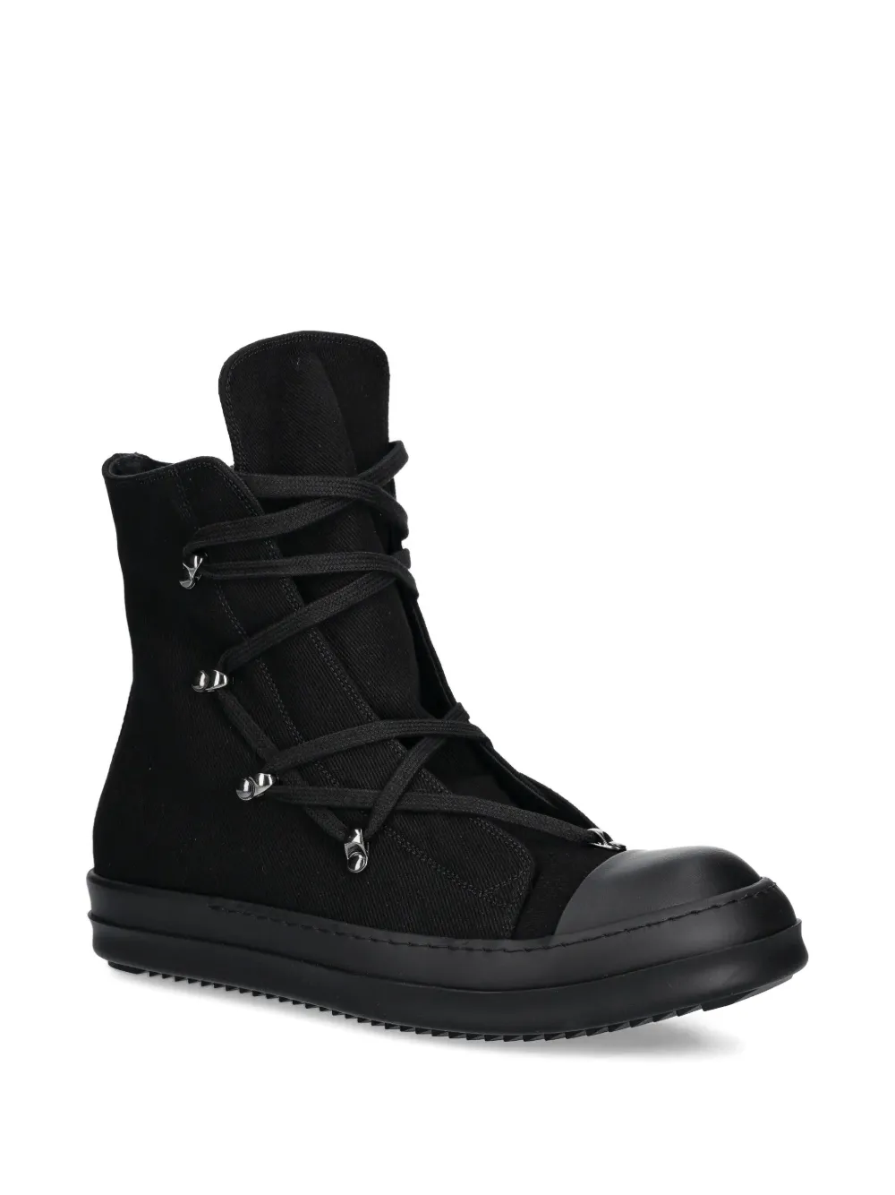 Rick Owens DRKSHDW Hexa lace-up high-top sneakers Black
