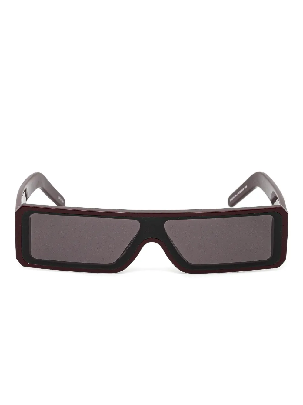 Rick Owens DRKSHDW lentes de sol Geth con armazón rectangular | marrón | Image 1