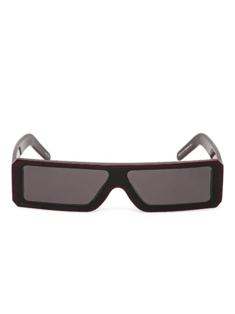 Rick Owens DRKSHDW lentes de sol Geth con armazón rectangular
