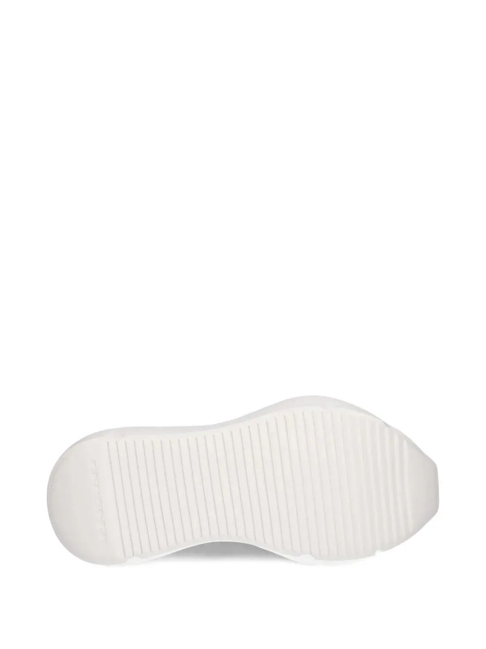Rick Owens DRKSHDW lace-up platform low-top sneakers Yellow