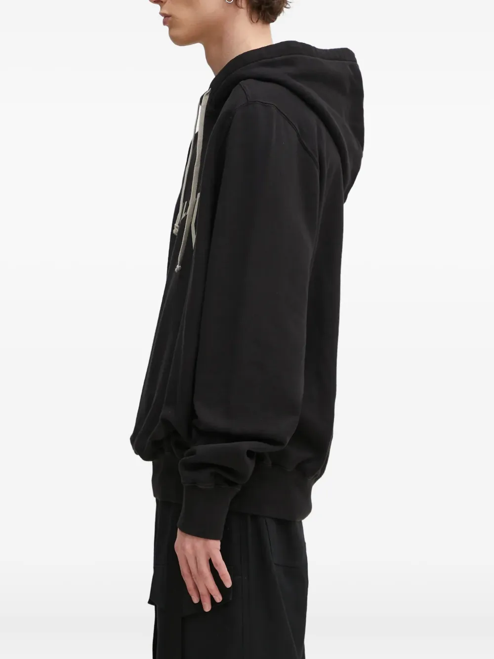 Rick Owens DRKSHDW Hoodie met Hollywood-print Zwart