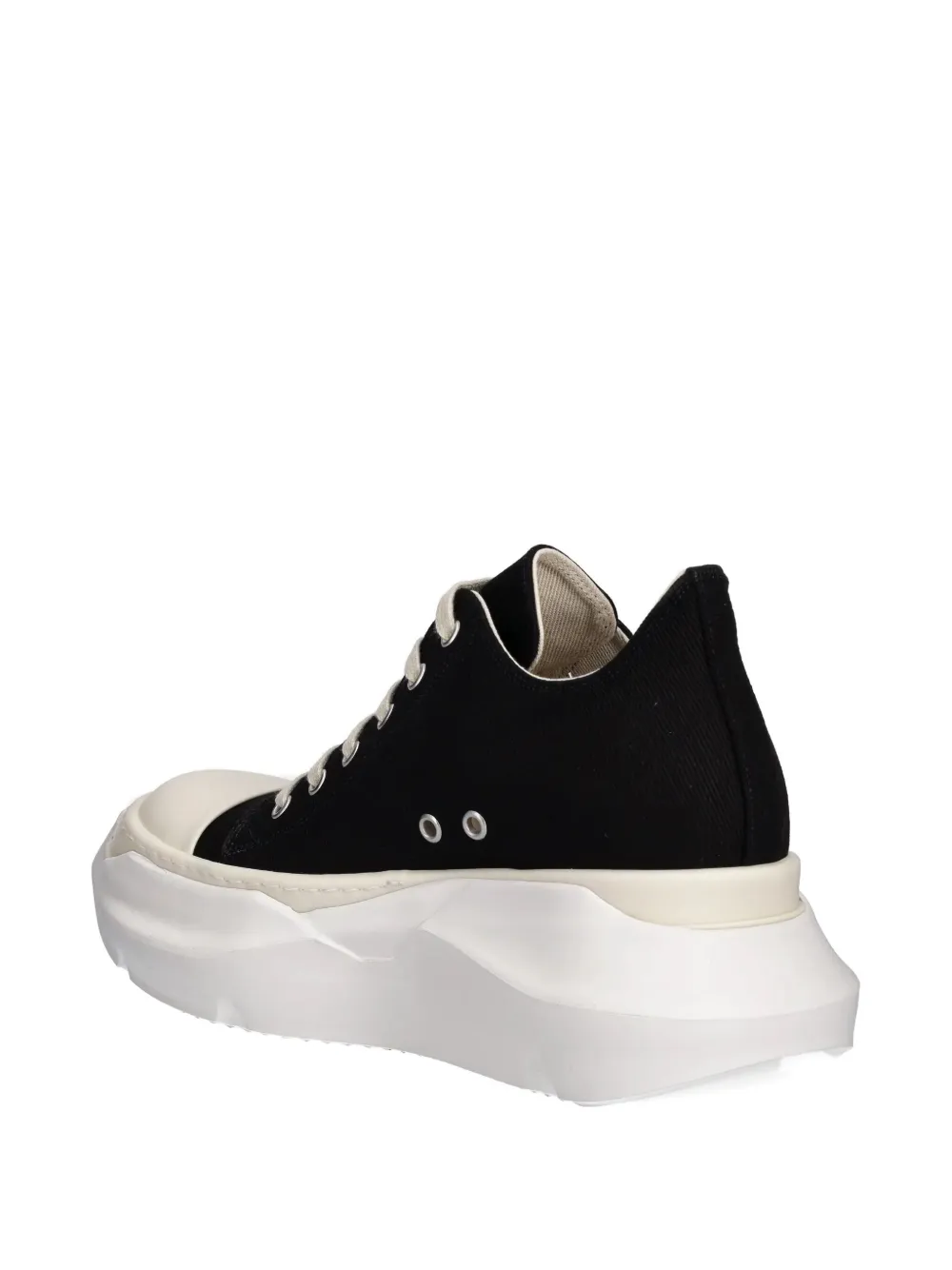 Rick Owens Drkshdw Lace-up Sculpted Sole Low-top Sneakers In Multi