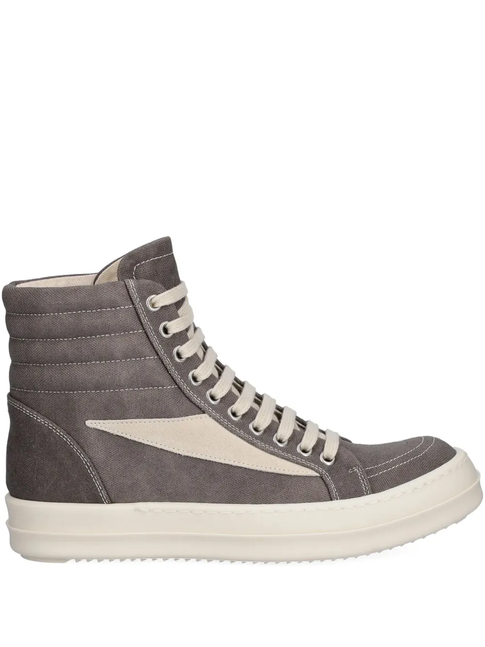 Rick Owens DRKSHDW Vintage lace-up high-top sneakers Grey