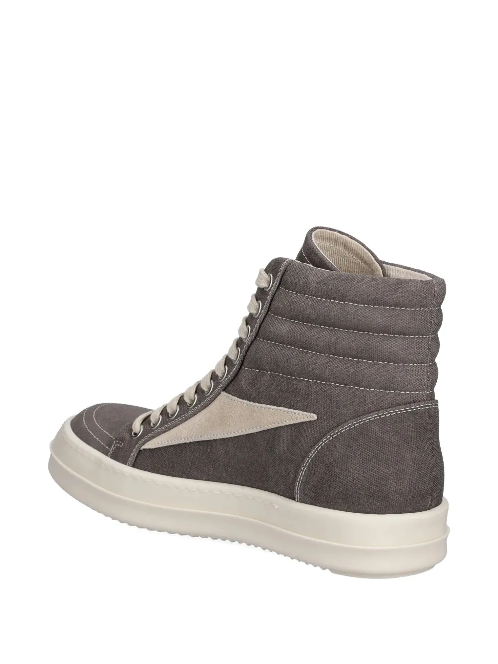 Rick Owens DRKSHDW Vintage lace-up high-top sneakers Grey