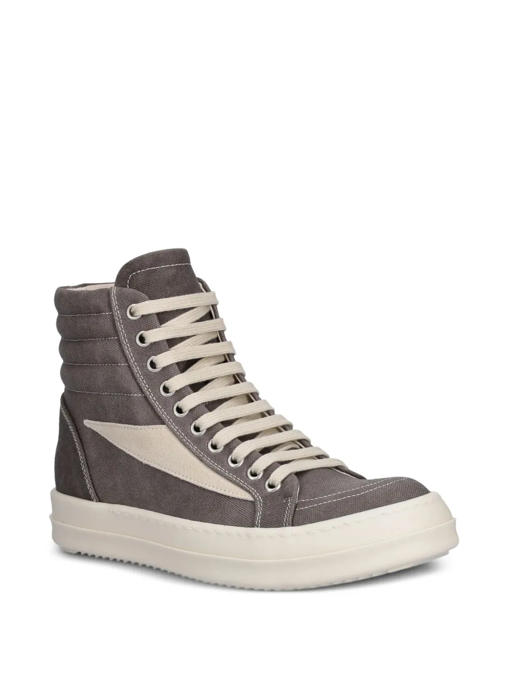 Rick Owens DRKSHDW Vintage lace-up high-top sneakers Grey