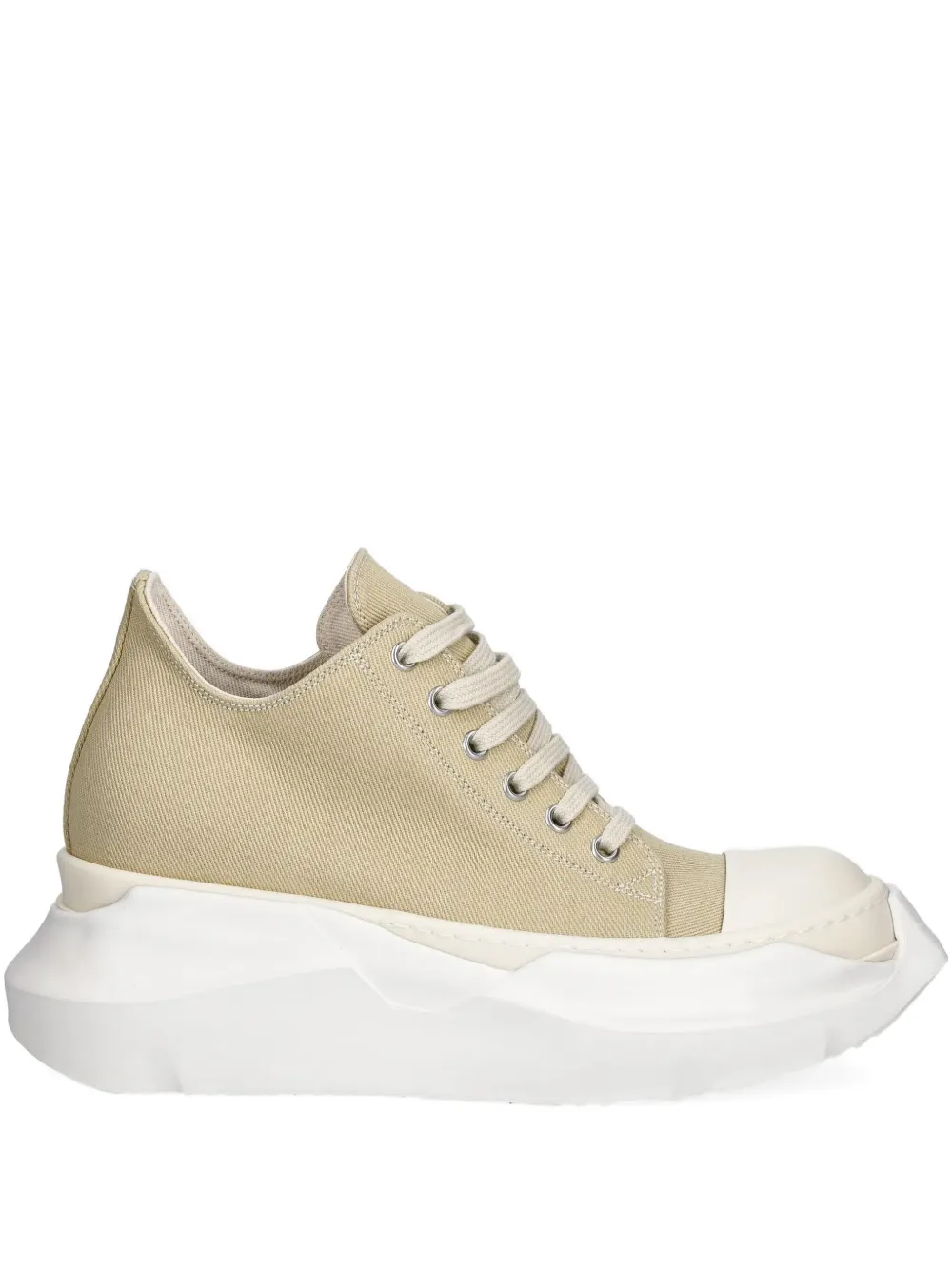 Rick Owens DRKSHDW Abstract low-top platform sneakers Neutrals