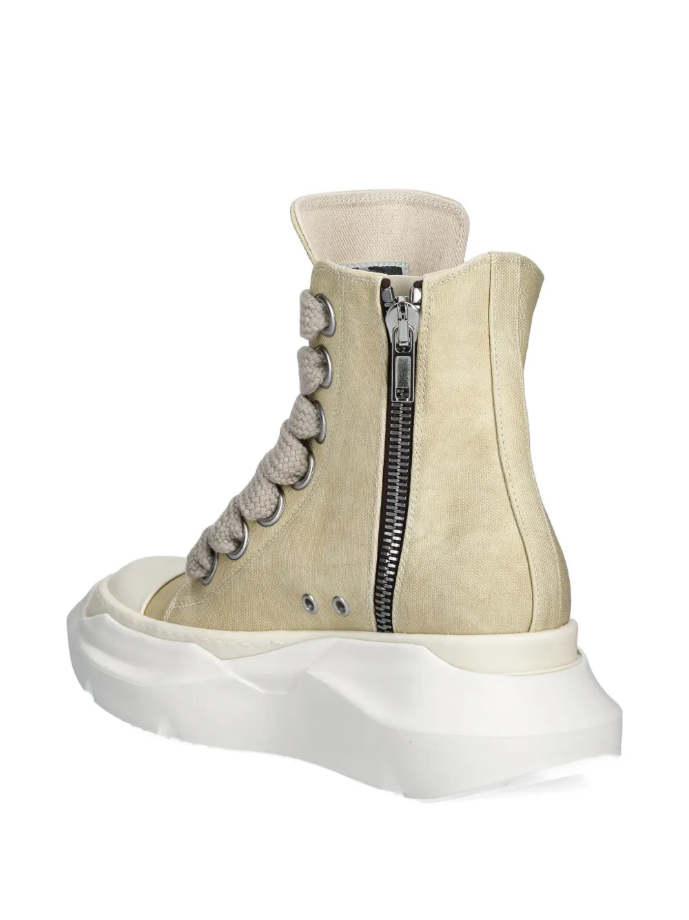 Rick Owens DRKSHDW Jumbolace Abstract platform sneakers Neutrals